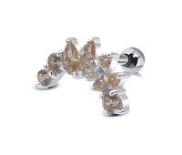 CZ Helix Ear Piercing TIP-2978